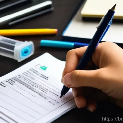 Home 16 마케팅관리사 자격증 시험장 준비물 - **Prompt 1: Pre-Exam Organization**
"A candid, realistic shot of a young adult, approximately 18...